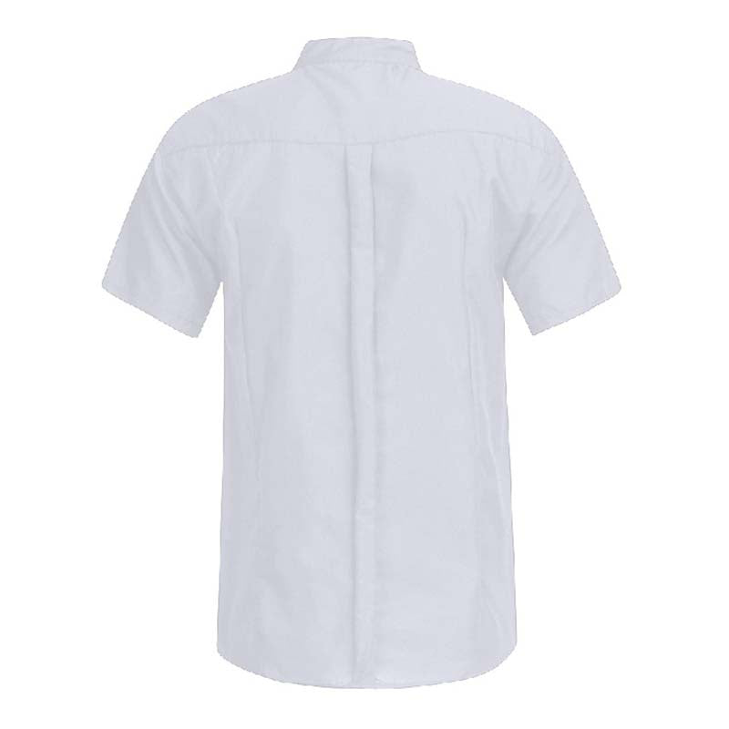 Camiseta cómoda casual delgada para hombres con mangas cortas de algodón y poliéster