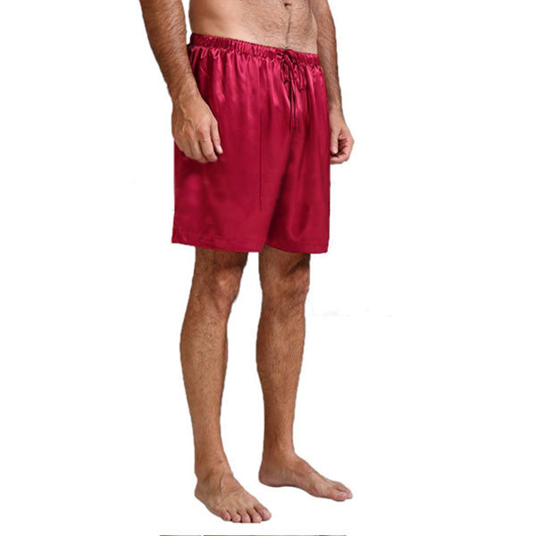 Shorts de seda cómodos para hombre