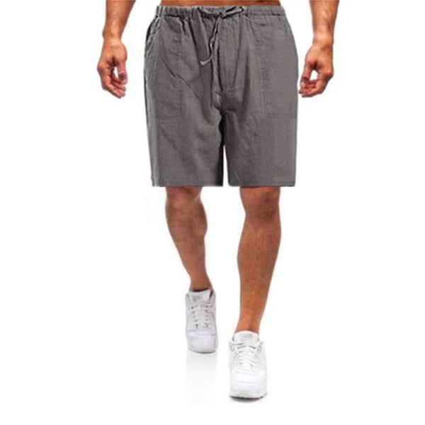 Shorts decorativos sueltos y cómodos para hombres con varios bolsillos