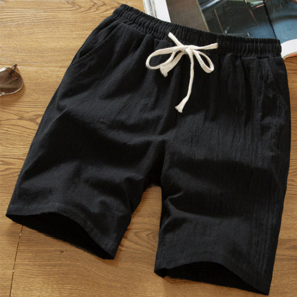 Shorts de lino para hombre