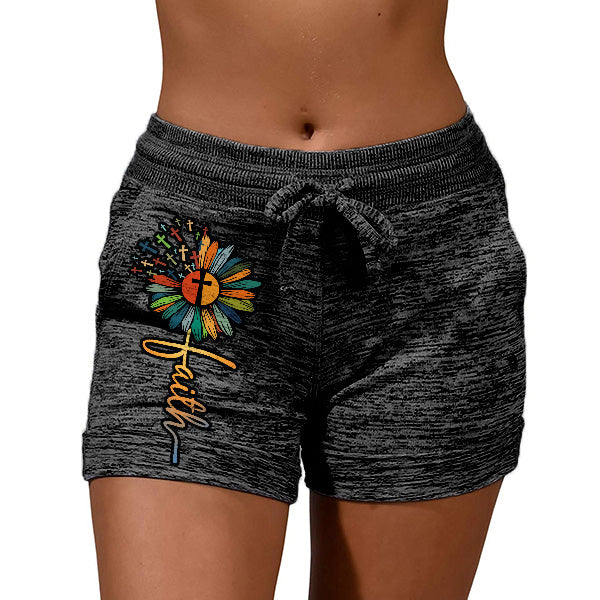 Las posibilidades son pantalones cortos de girasol