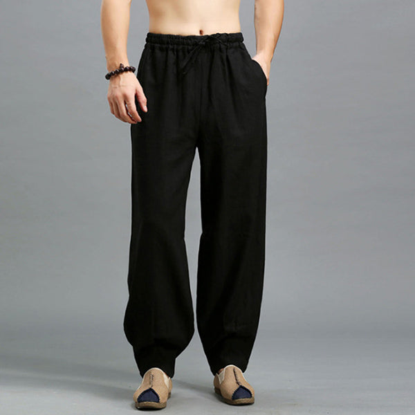 Pantalones casuales cómodos con ropa interior masculina