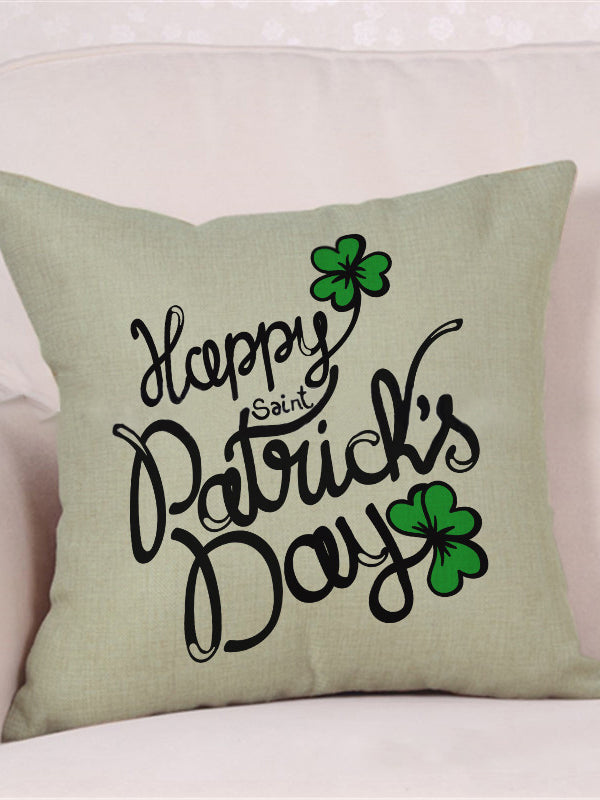 S t. Almohada con motivos del día de Patrick