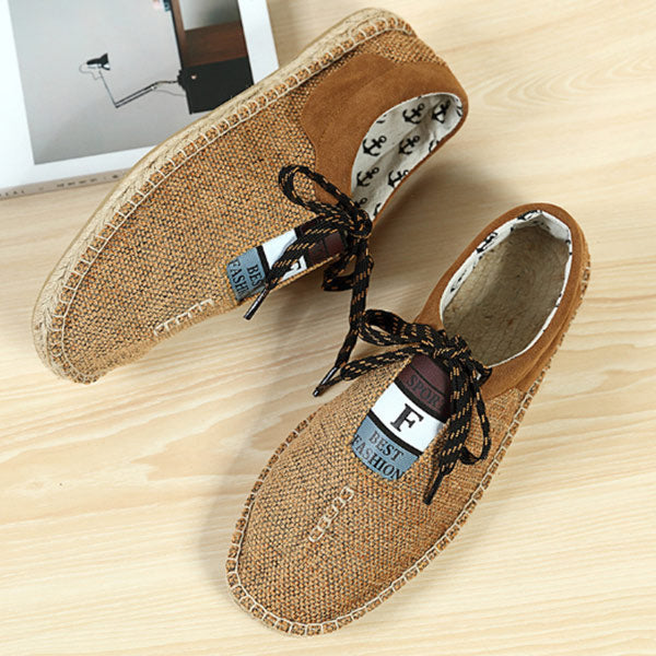 Zapatos de lona casual suaves y transpirables para hombres.