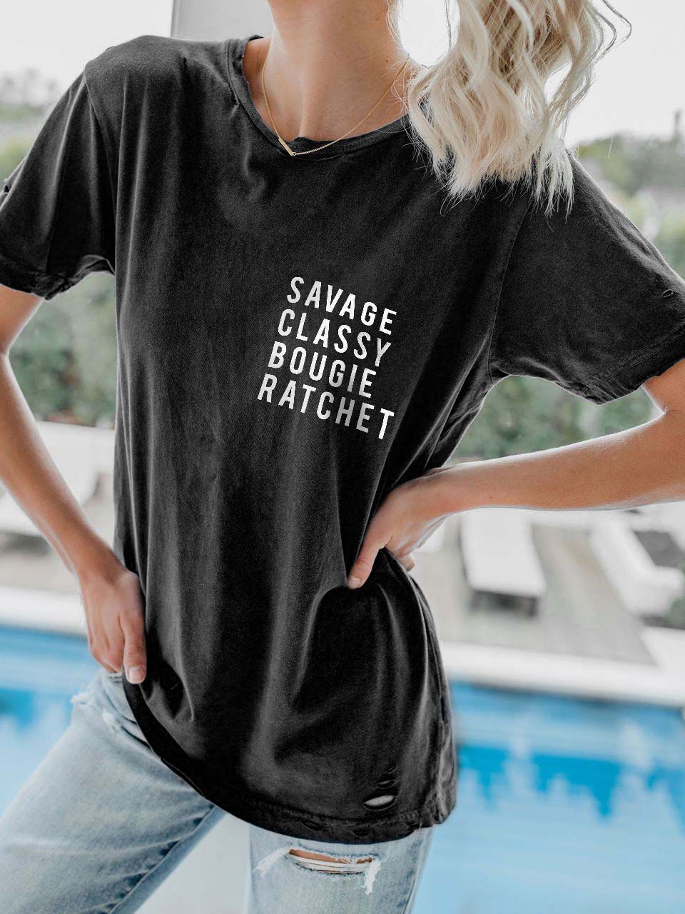 Savage Nobel Bougie Ratchet T-shirt