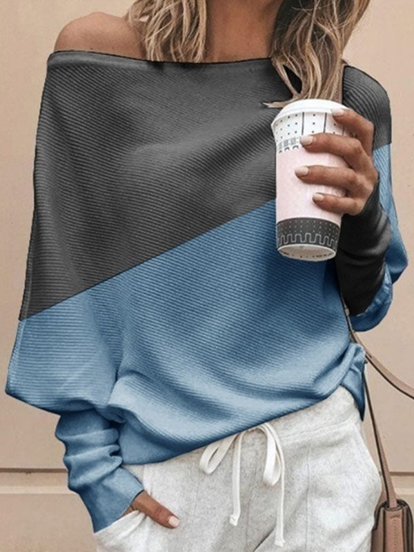 Suéter sin hombros para mujer