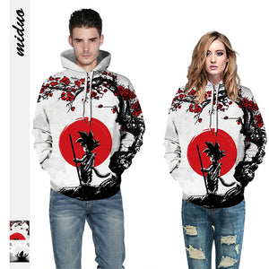 Dragon Ball Print Pair of Hoodie