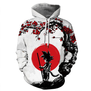 Dragon Ball Print Pair of Hoodie