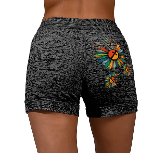 Las posibilidades son pantalones cortos de girasol