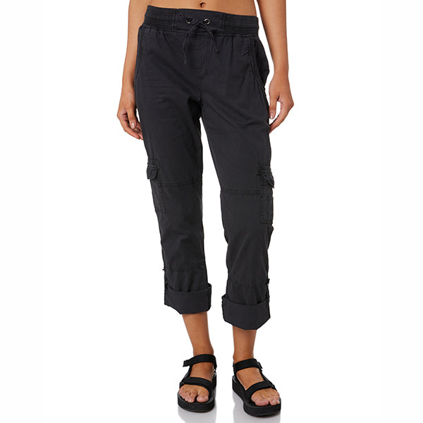 Bolsillos caqui para mujer &quot;pantalones capri&quot; pantalones cargo