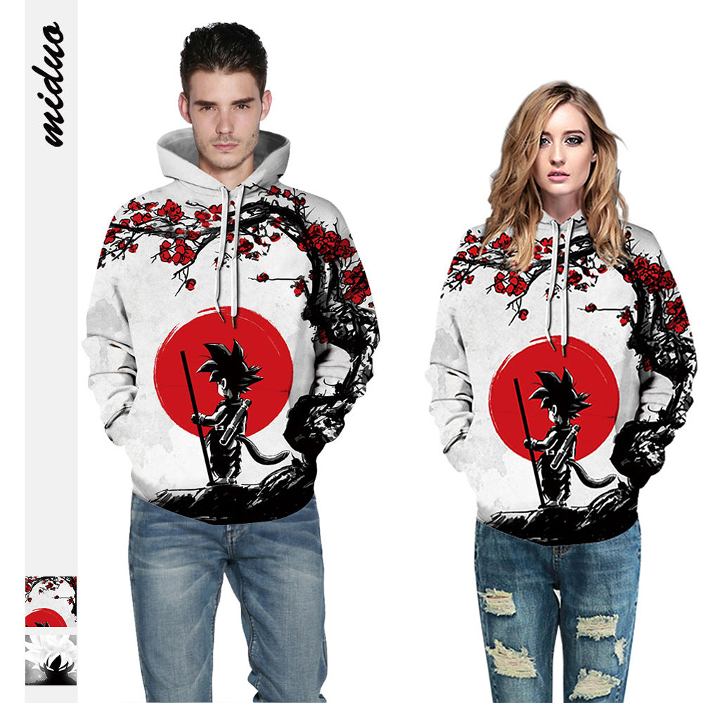 Dragon Ball Print Pair of Hoodie