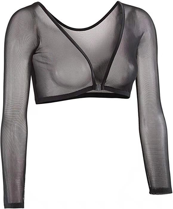 Half mesh gauze clothing set