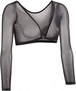 Half mesh gauze clothing set