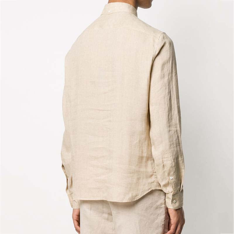 Camisa casual, ligera, ultra suave, de manga larga y ecológica.