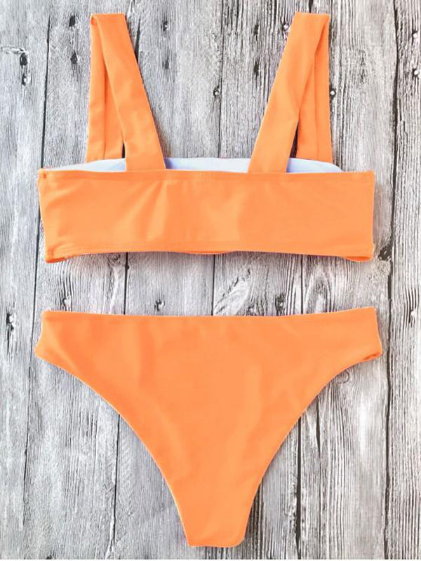 【Sommer heißer Artikel】 2 Stück einfaches Bikini-Set