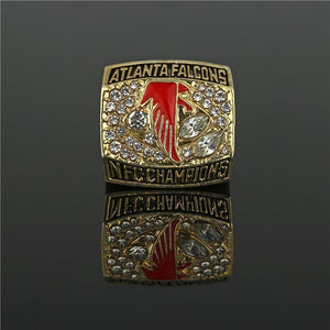 NFC 2016 Atlanta Falcons Championship Ring Holzkiste