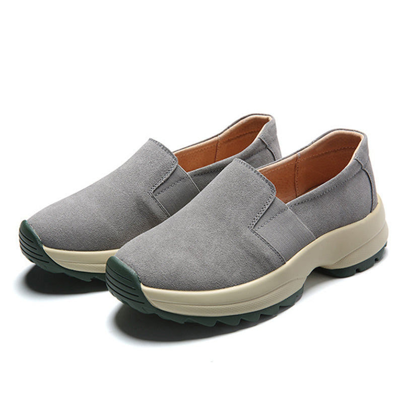 Zapatos de plataforma de cuero