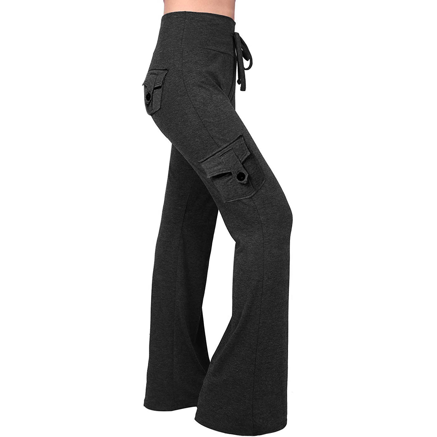 Pantalones de yoga para mujer con soga