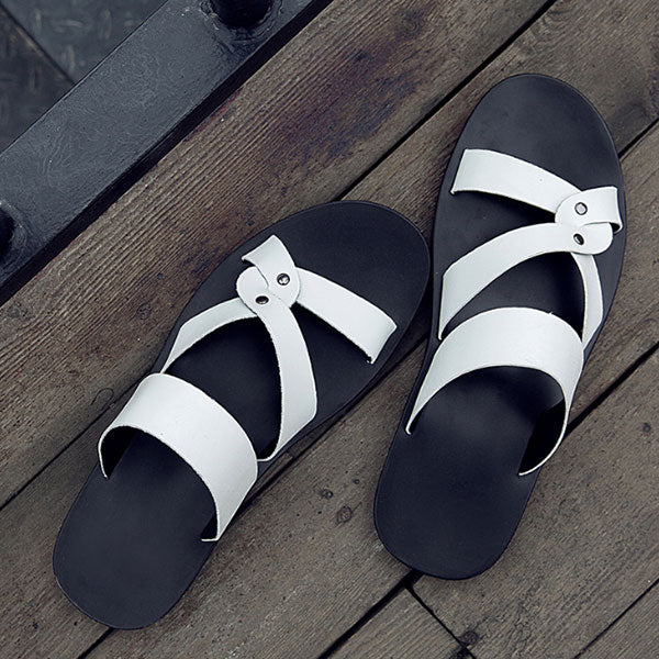 Romos odinės šlepetės vyrams