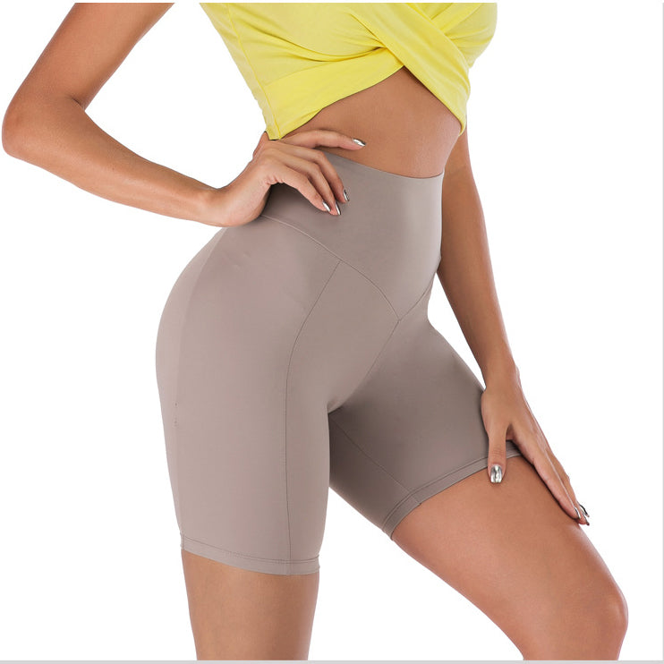 Apriete los pantalones cortos sin costuras