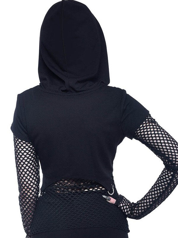 Camiseta de mujer &quot;en uno&quot; con malla