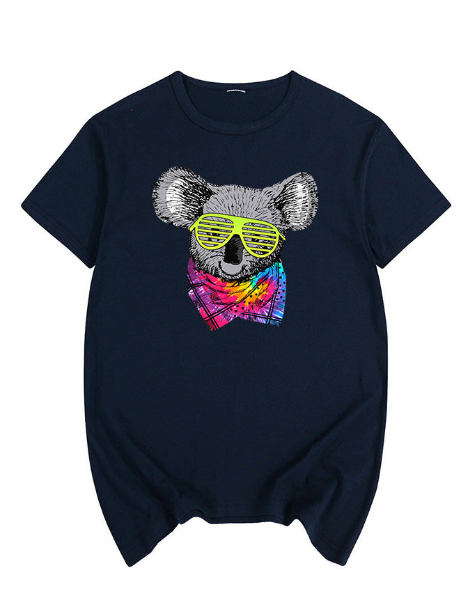 Camiseta de mujer con estampado de koala