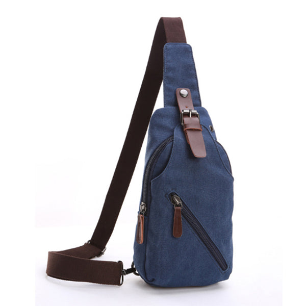 Bolsillo retro multifuncional para hombre en el pecho