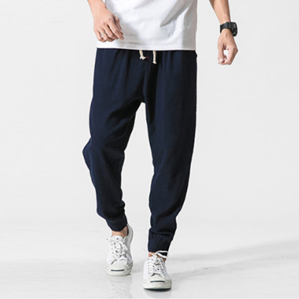 Pantalones de hombre &quot;holgados&quot;, fuertes con cordones