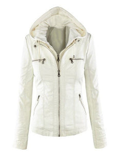 New Arrival Plus Size Women Fashion Autumn Winter Coat Jacket Long Sleeve Zipper