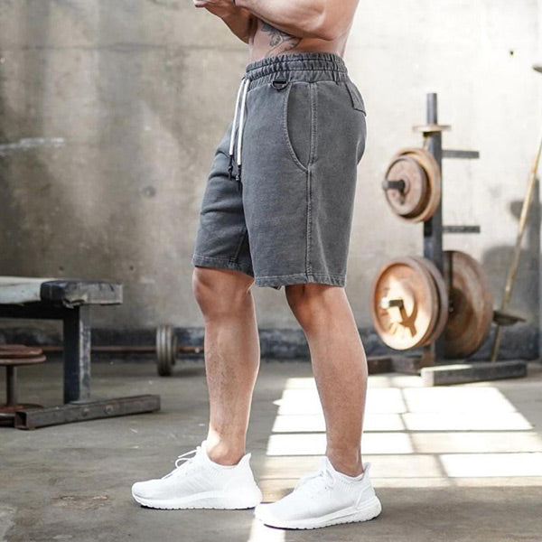 Pantalones cortos de entrenamiento sueltos deportivos Herren