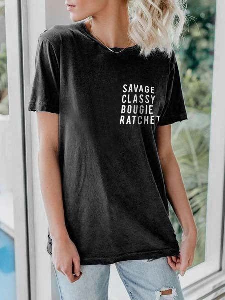 Savage Nobel Bougie Ratchet T-shirt