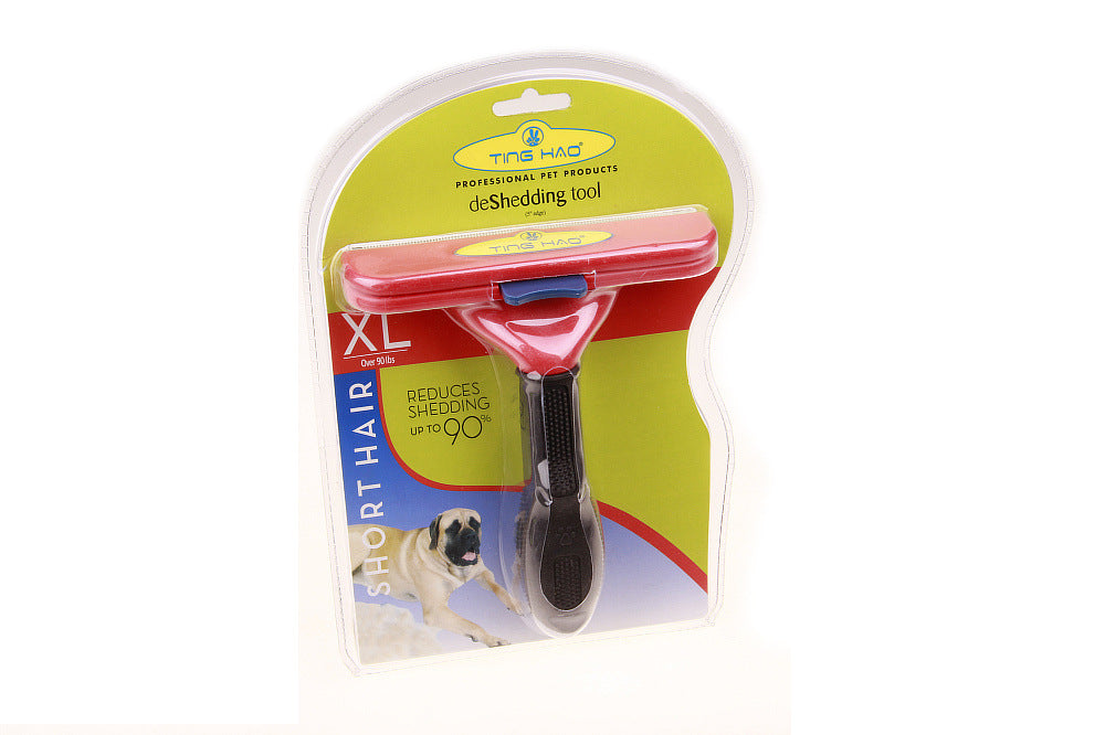 Comb for removing animal hair