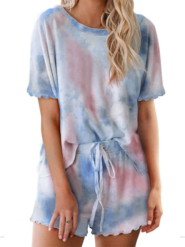 Kurzärmelige Shorts, Pyjamas, Anzüge und Haushaltskleidung für Frauen