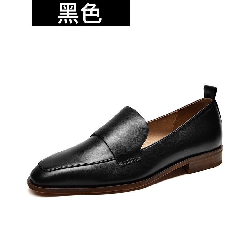 Zapatos café / cuero negro