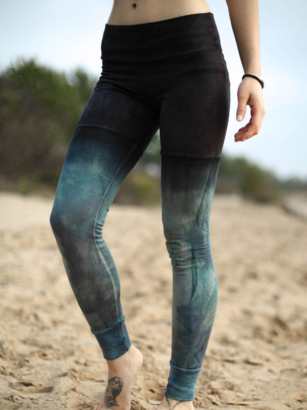 Leggings de mujer con degradado