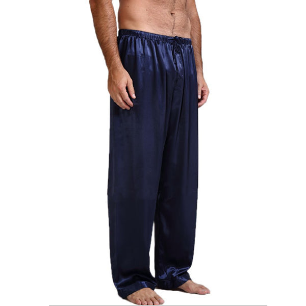 Pantalones de seda, holgados y cómodos