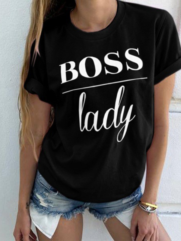 Frauen Boss Lady camiseta