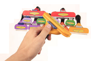 Comb for removing animal hair