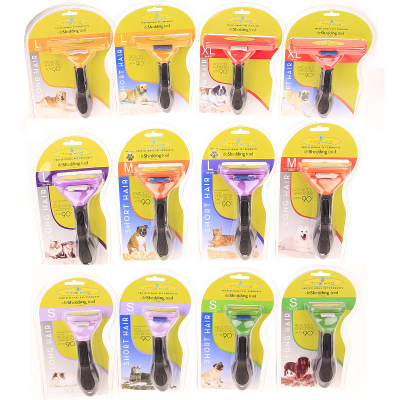 Comb for removing animal hair