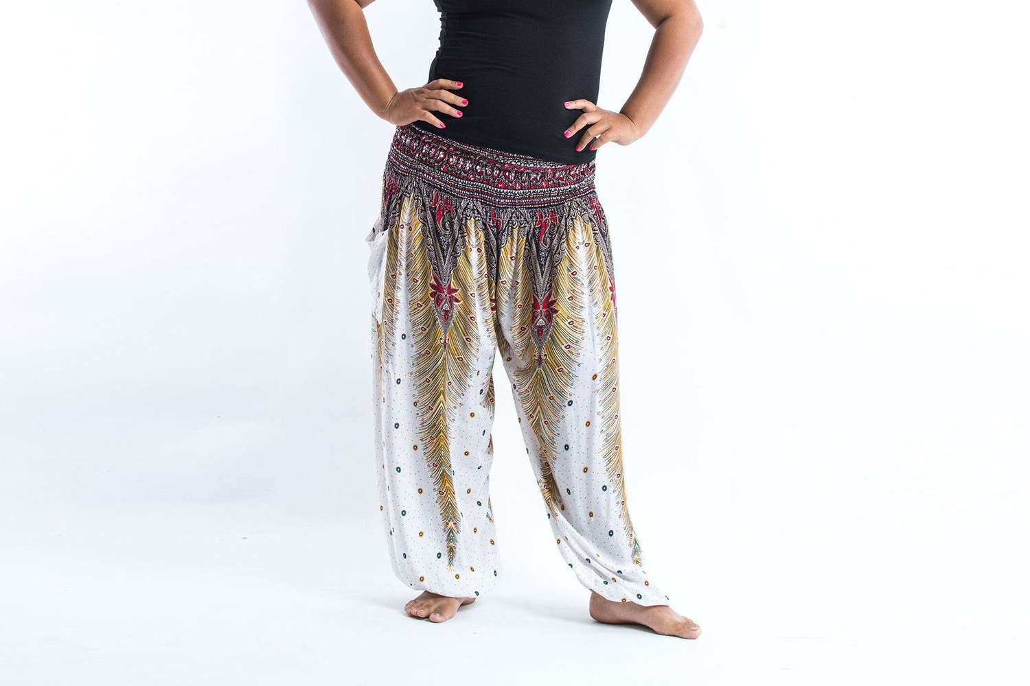 Printed yoga pants