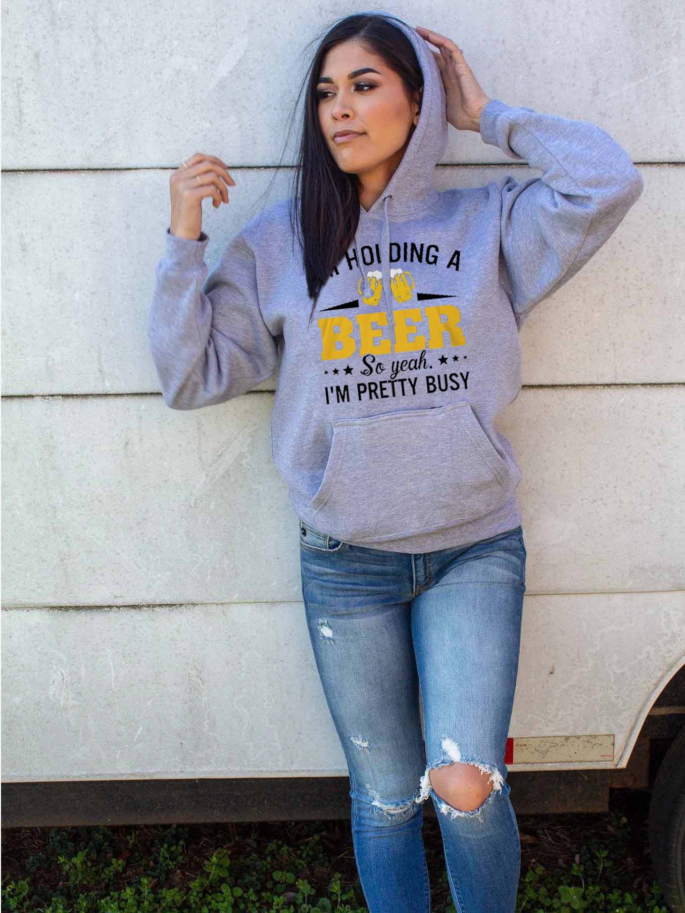 Sigo cerveza, así que estoy muy ocupado suéter