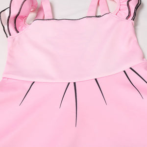 Girl LOL surprise doll Pink Princess costume dress