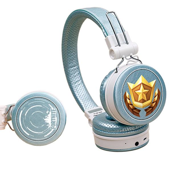 Auriculares Bluetooth HI-FI con patrón Fortnite