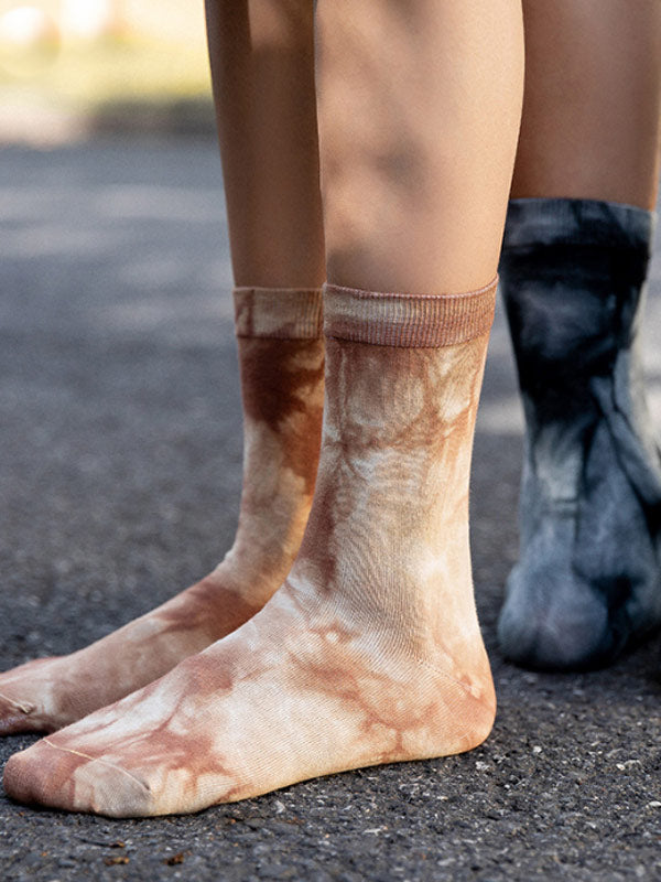 Pintura vintage vintage para calcetines de mujer