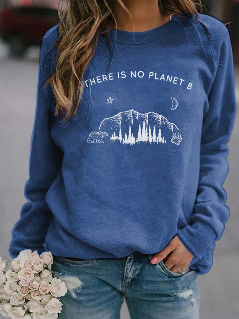 Es gibt kein Planet B Sweatshirt