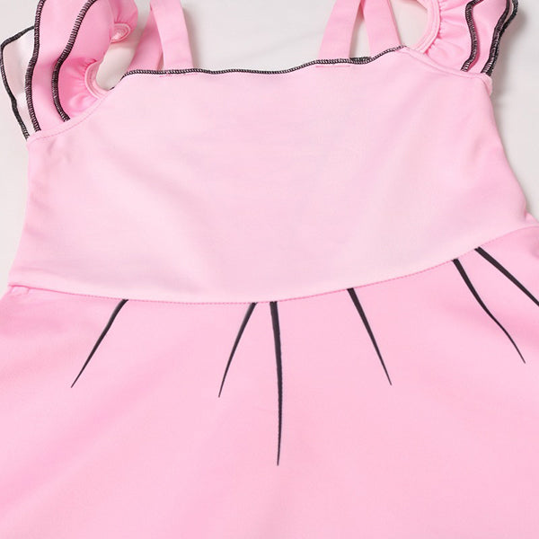 Girl LOL surprise doll Pink Princess costume dress