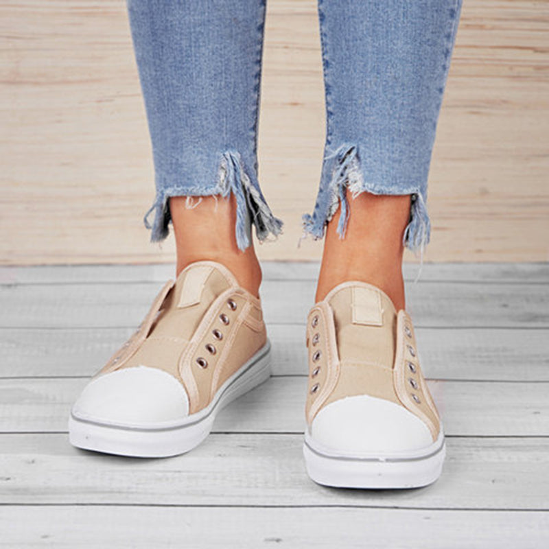 Zapatos casuales Colorblock para mujer