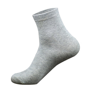 Men&#39;s cotton pure color socks