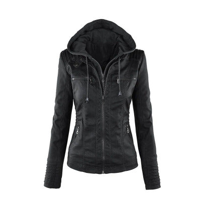 New Arrival Plus Size Women Fashion Autumn Winter Coat Jacket Long Sleeve Zipper
