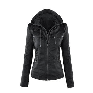 New Arrival Plus Size Women Fashion Autumn Winter Coat Jacket Long Sleeve Zipper